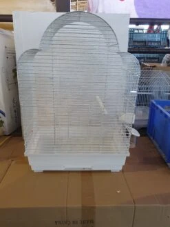 Vogelkooi Wit 66 X 51 X 32 -Birdshop Christina 20220417 124035