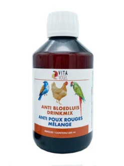 Anti Bloedluis Drink Mix 250ml - ( Natuurlijke Bloedluis Bestrijding ) Vita Vogel(Anti Bloedluis Drink Mix 250ml Vita Vogel)