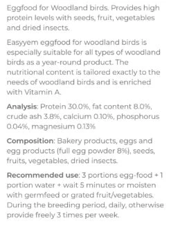 Easseym Eivoer Inlandse Vogels 5kg(Easseym Eivoer Wildzang Vogels) -Birdshop Christina FB IMG 1644432647584 2261c26e d067 421c 9c6f e403be053a31