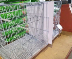 Witte Draadkooien Kweekkooien 60 X 28,5 X 40 Cm