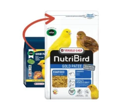 Nutribird Gold Patee Kanaries 1kg (Orlux Gebruiksklaar Eivoer Voor Kanaries)(Orlux Gold Patee 1kg)