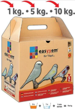 Easyyem Eivoer Witte Kanaries 5kg(Easyyem Eivoer Witte Kanaries)