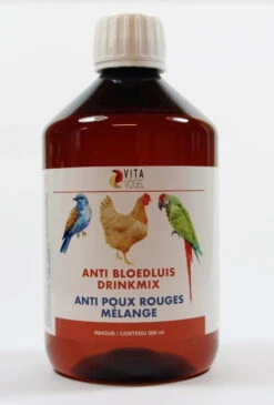 Anti Bloedluis Drink Mix 500ml - ( Natuurlijke Bloedluis Bestrijding ) Vita Vogel(Anti Bloedluis Drink Mix 500ml Vita Vogel)