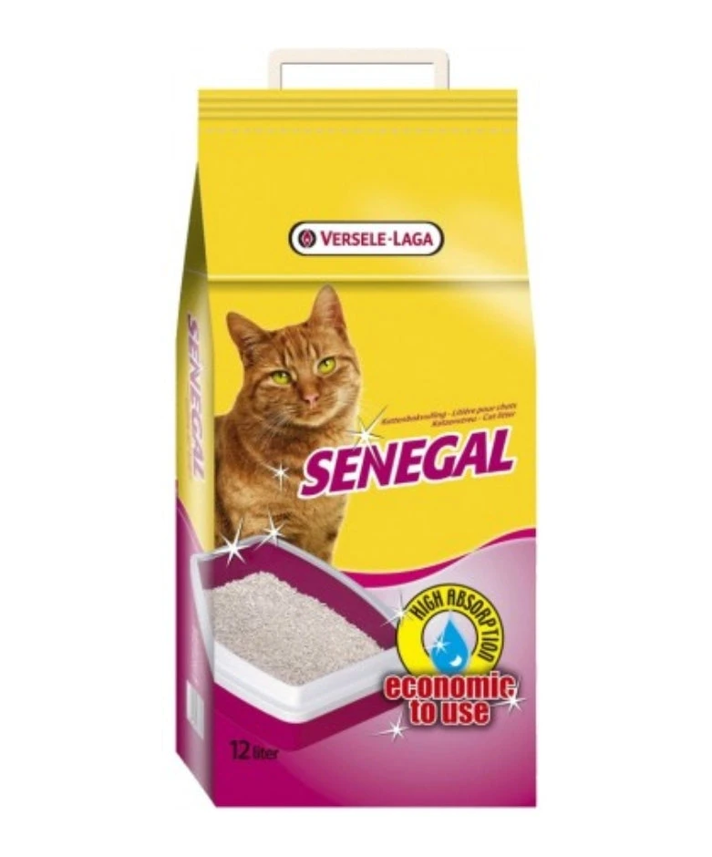 Versele-Laga Senegal 12l - Kattenbakvulling Met Witte Kleikorrels Uit Senegal 1 Versele-Laga Senegal 12l - Kattenbakvulling Met Witte Kleikorrels Uit Senegal