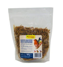 Gedroogde Meelwormen 100gram - Benelux Nature