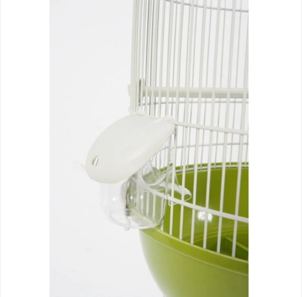 CAGE ARABESQUE LÉONIE 50 OP VOET. MOL. AFMETINGEN: Ø 49,5 CM X 140 CM. VOOR VOGELS. 2 CAGE ARABESQUE LÉONIE 50 OP VOET. MOL. AFMETINGEN: Ø 49,5 CM X 140 CM. VOOR VOGELS. - Afbeelding 2