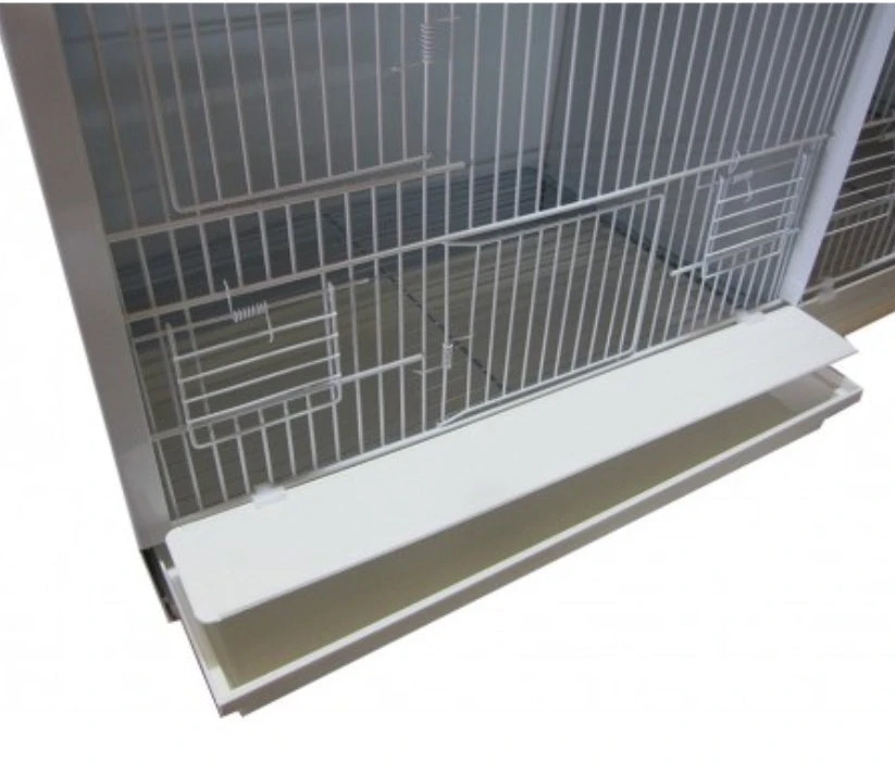 Kweekkooi Metaal Benelux 80cm ( Witte Epoxy Materiaal + Stapelbaar ) 5 Kweekkooi Metaal Benelux 80cm ( Witte Epoxy Materiaal + Stapelbaar ) - Afbeelding 5