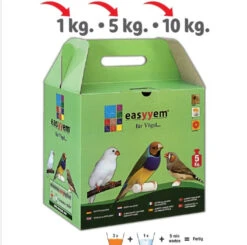Easyyem Eivoer Exotische Vogels 5kg(Exoten)