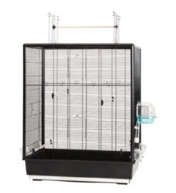 Vogelkooi Primo 60 Zwart 80x50x115cm