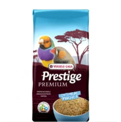 Tropische Vogels Australische Prachtvinken 20kg - Met VAM Korrels - Versele Laga Prestige(Zaad Mengeling Tropische Vogels Australische Prachtvinken 20kg)