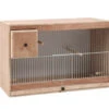 Houten Kweekkooi Met Nestblok 60x40x30