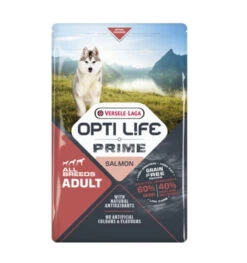 Opti Life Prime Adult All Breeds ( Graanvrij ) Zalm 2,5kg - Versele Laga