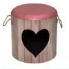 Petbox Heart Roze M - 35x34cm