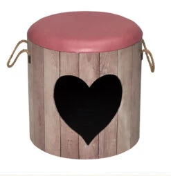 Petbox Heart Roze M - 35x34cm