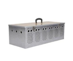 Aluminium Duivenmand 4 Dieren - Natural(Aluminium Duivenmand 4 Dieren Natural)