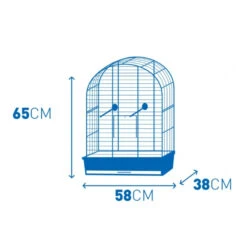 Vogelkooi Iza 3 58x38x65cm 5 Vogelkooi Iza 3 58x38x65cm -Birdshop Christina Screenshot 20220521 080007 Chrome