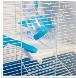 De Smurfen Knaagdierenverblijf Blauw 50x33x44,5cm -Birdshop Christina Screenshot 20220529 080701 Chrome