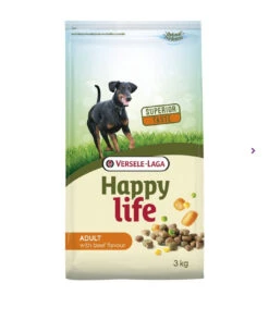 Happy Life Adult Rund - Hondenvoer 3 Kg- Versele Laga