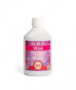Vega Vit 500ml, (vitamines, Aminozuren, Elektrolyten) Red Animals(Vega Powder 100gr Vitamines Aminozuren Elektrolyten Red Animals)